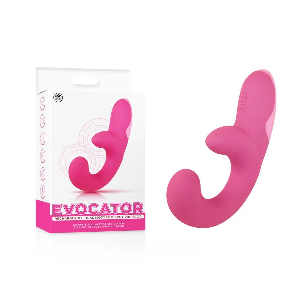 Shop affordable quality Evocator - USB Rechargeable Dual Motor G-Spot Vibrator - Discreet Intimate Essentials - VIBRATORS - Excellent Power