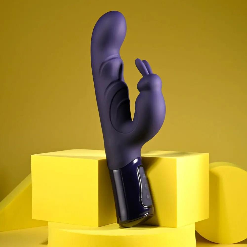Evolved BIG DEAL -  25.7 cm USB Rechargeable Rabbit Vibrator Evolved Discreet Intimate Essentials.