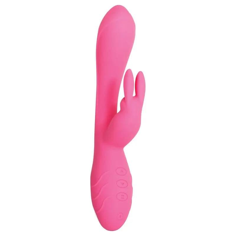 Evolved Bunny Kisses -  20 cm USB Rechargeable Rabbit Vibrator Evolved Discreet Intimate Essentials.