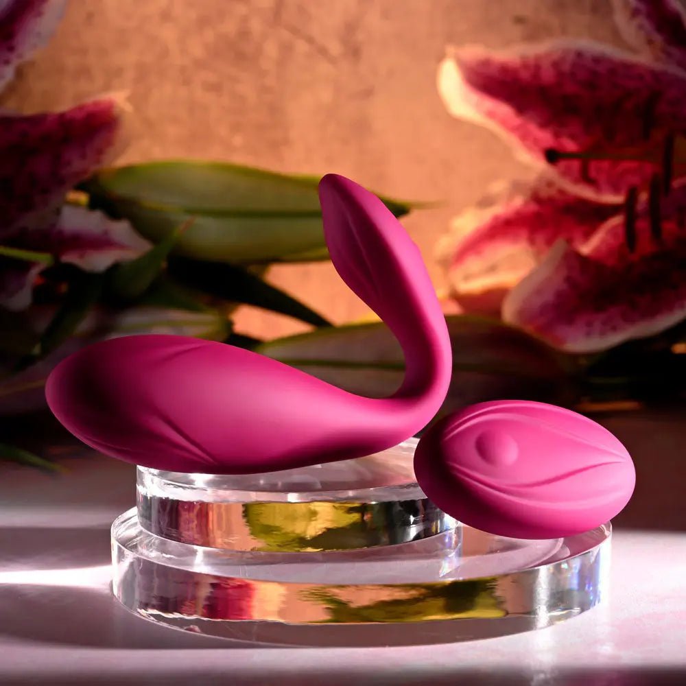 Shop affordable quality Evolved CHERRY POSE - 16.1 cm USB Rechargeable Flexible & Posable Vibrator with Remote - Discreet Intimate Essentials - VIBRATORS - Evolved