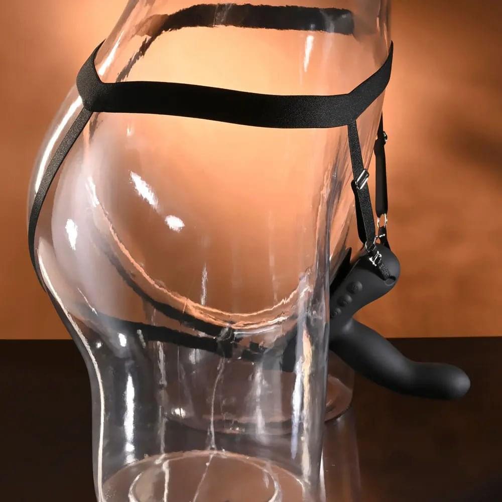Evolved COME CLOSER -  USB Rechargeable Vibrating Strap-On with Remote Evolved Discreet Intimate Essentials.