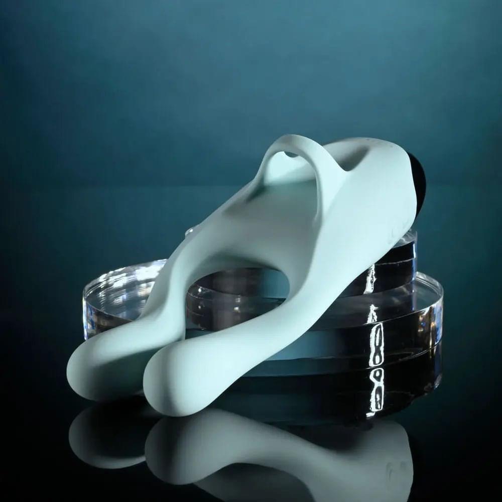 Evolved COUPLES THERAPY - Teal USB Rechargeable Couples Stimulator Evolved Discreet Intimate Essentials.