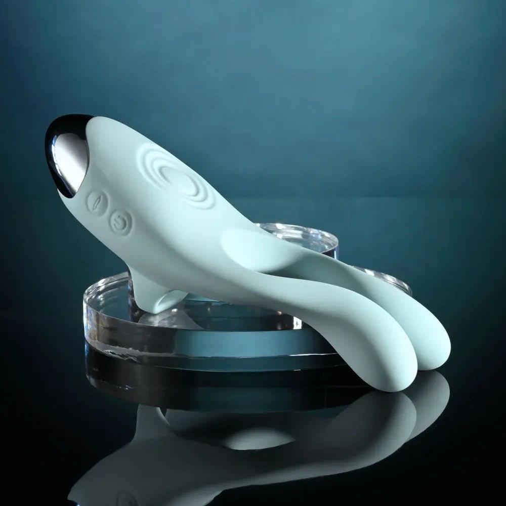 Evolved COUPLES THERAPY - Teal USB Rechargeable Couples Stimulator Evolved Discreet Intimate Essentials.