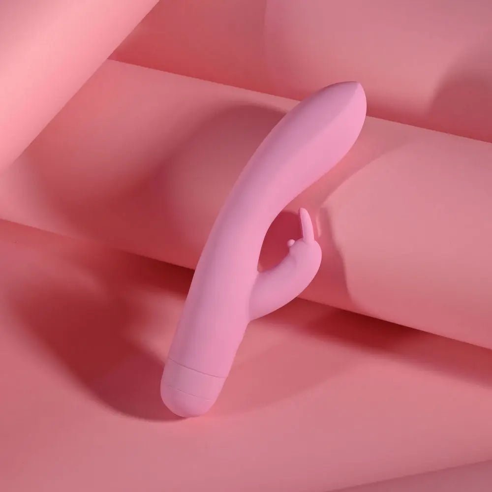 Shop affordable quality Evolved CUSHY BUNNY - 19.1 cm USB Rechargeable Rabbit Vibrator - Discreet Intimate Essentials - VIBRATORS - Evolved