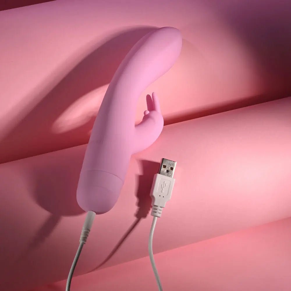 Shop affordable quality Evolved CUSHY BUNNY - 19.1 cm USB Rechargeable Rabbit Vibrator - Discreet Intimate Essentials - VIBRATORS - Evolved