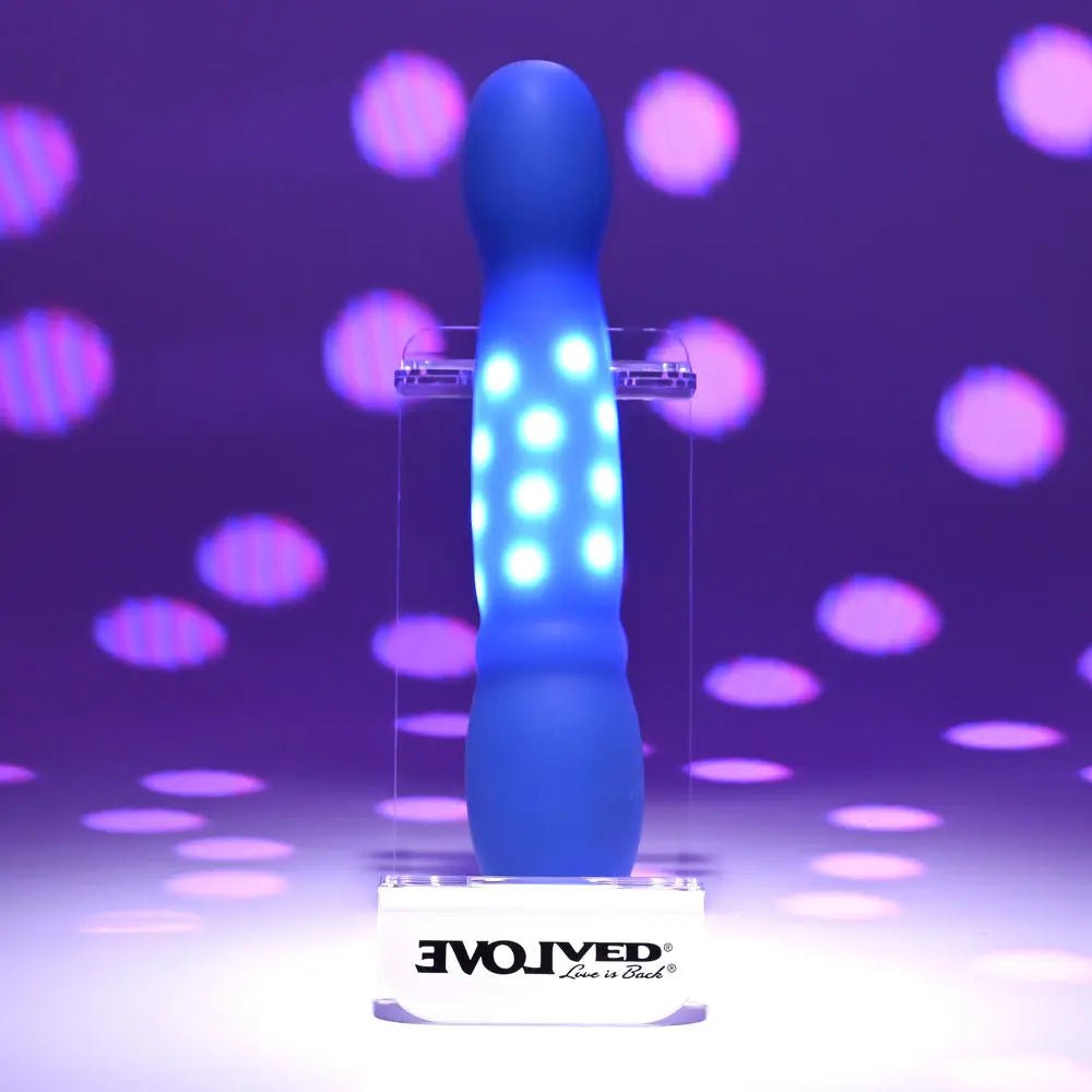 Shop affordable quality Evolved DISCO DIVA - 20.9 cm USB Rechargeable Light Up Vibrator - Discreet Intimate Essentials - VIBRATORS - Evolved