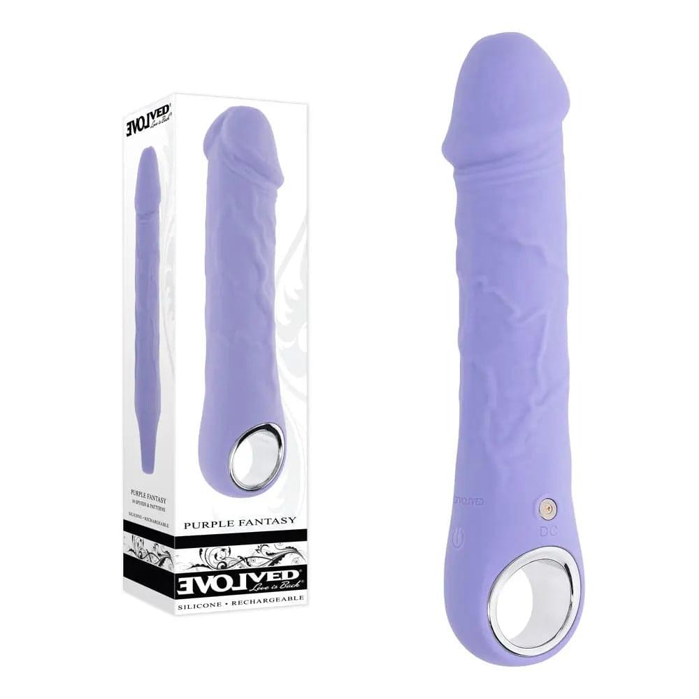 Evolved  FANTASY -  18.4 cm USB Rechargeable Vibrator Evolved Discreet Intimate Essentials.
