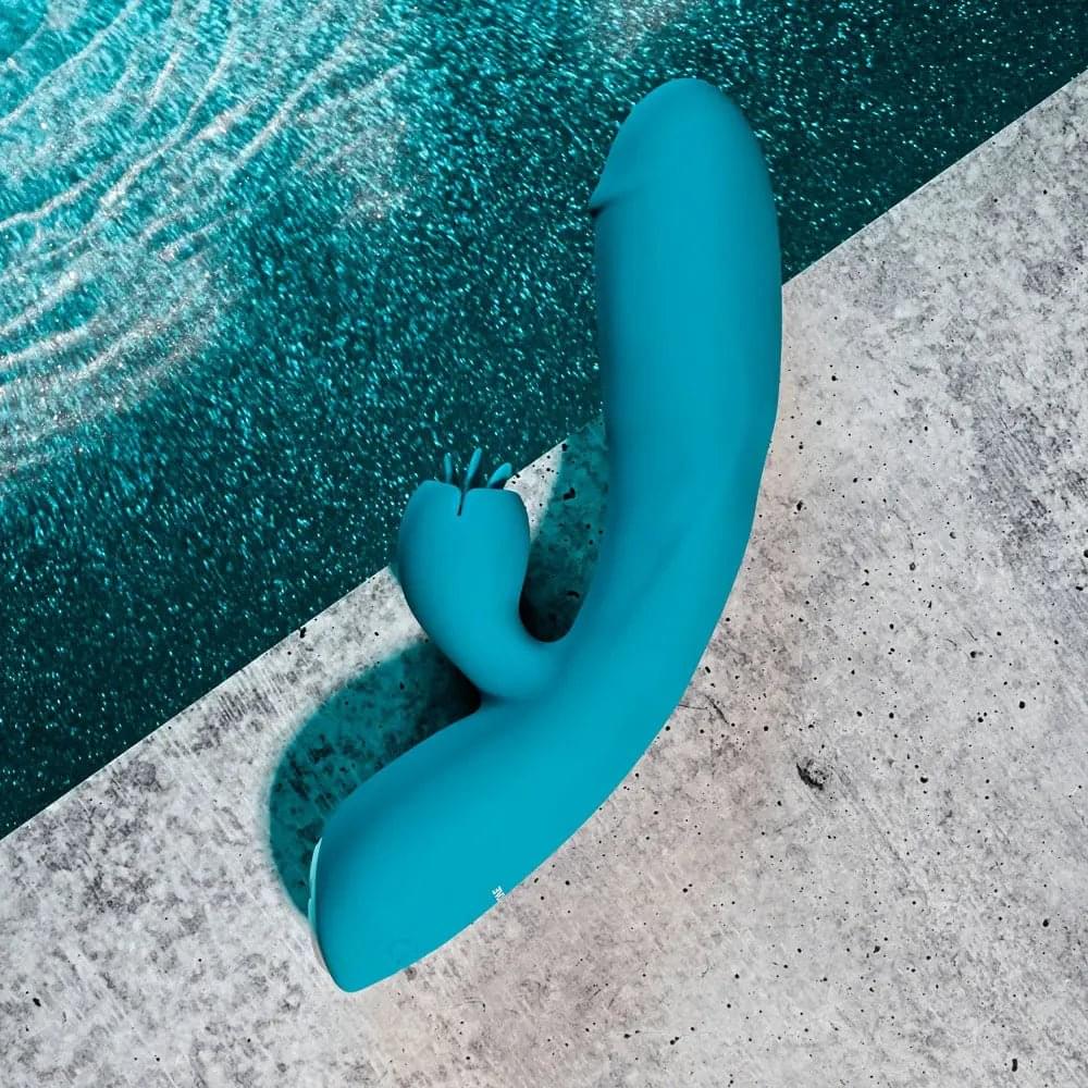 Evolved FIERCE FLICKER -  19.5 cm USB Rechargeable Rabbit Flicker Vibrator Evolved Discreet Intimate Essentials.