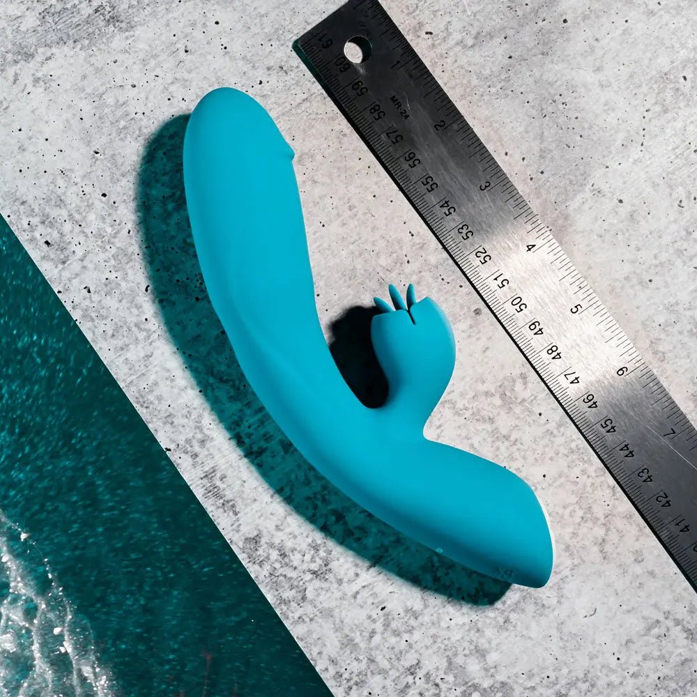 Shop affordable quality Evolved FIERCE FLICKER - 19.5 cm USB Rechargeable Rabbit Flicker Vibrator - Discreet Intimate Essentials - VIBRATORS - Evolved