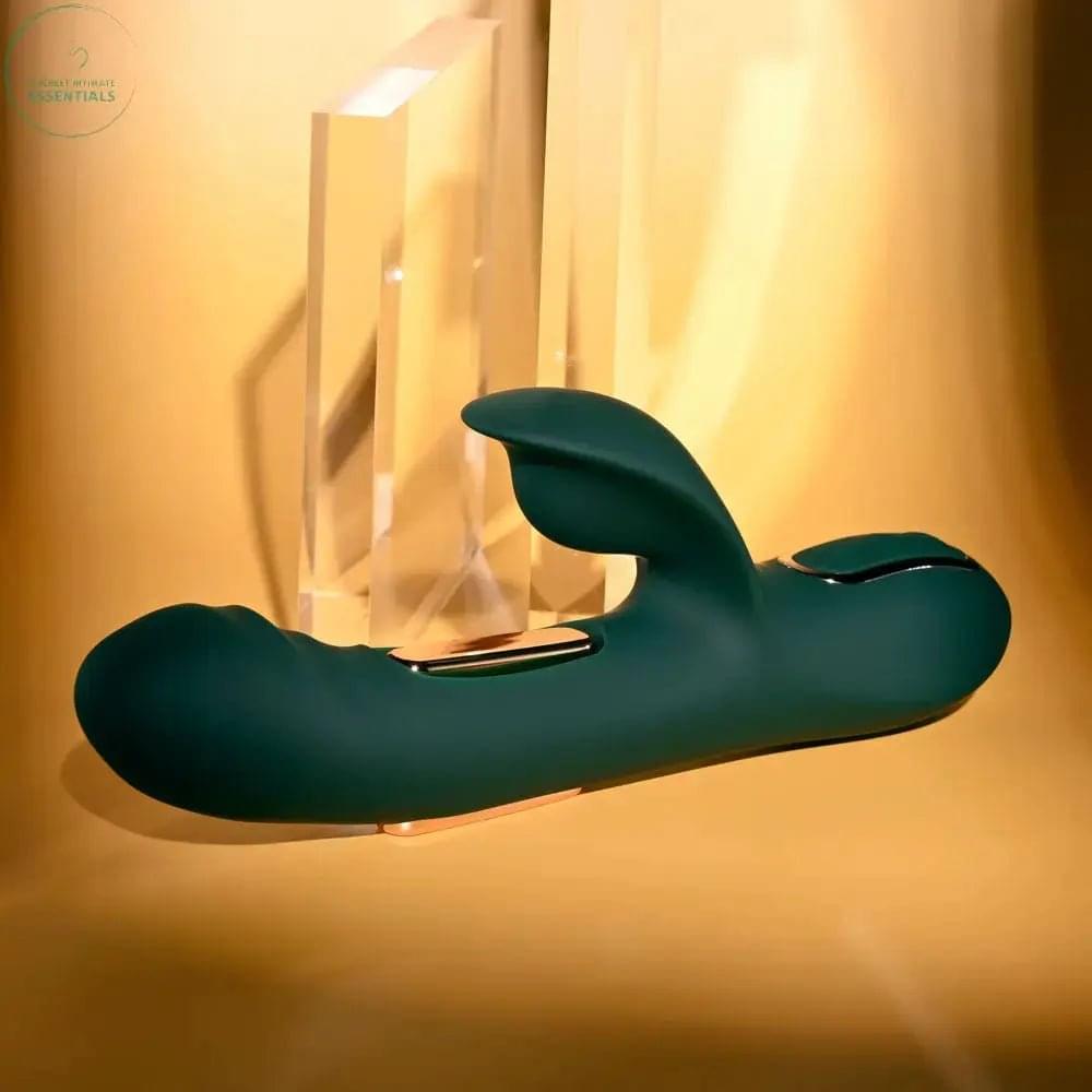 Evolved HEART OF GOLD -  USB Rechargeable Rabbit Vibrator Evolved Discreet Intimate Essentials.