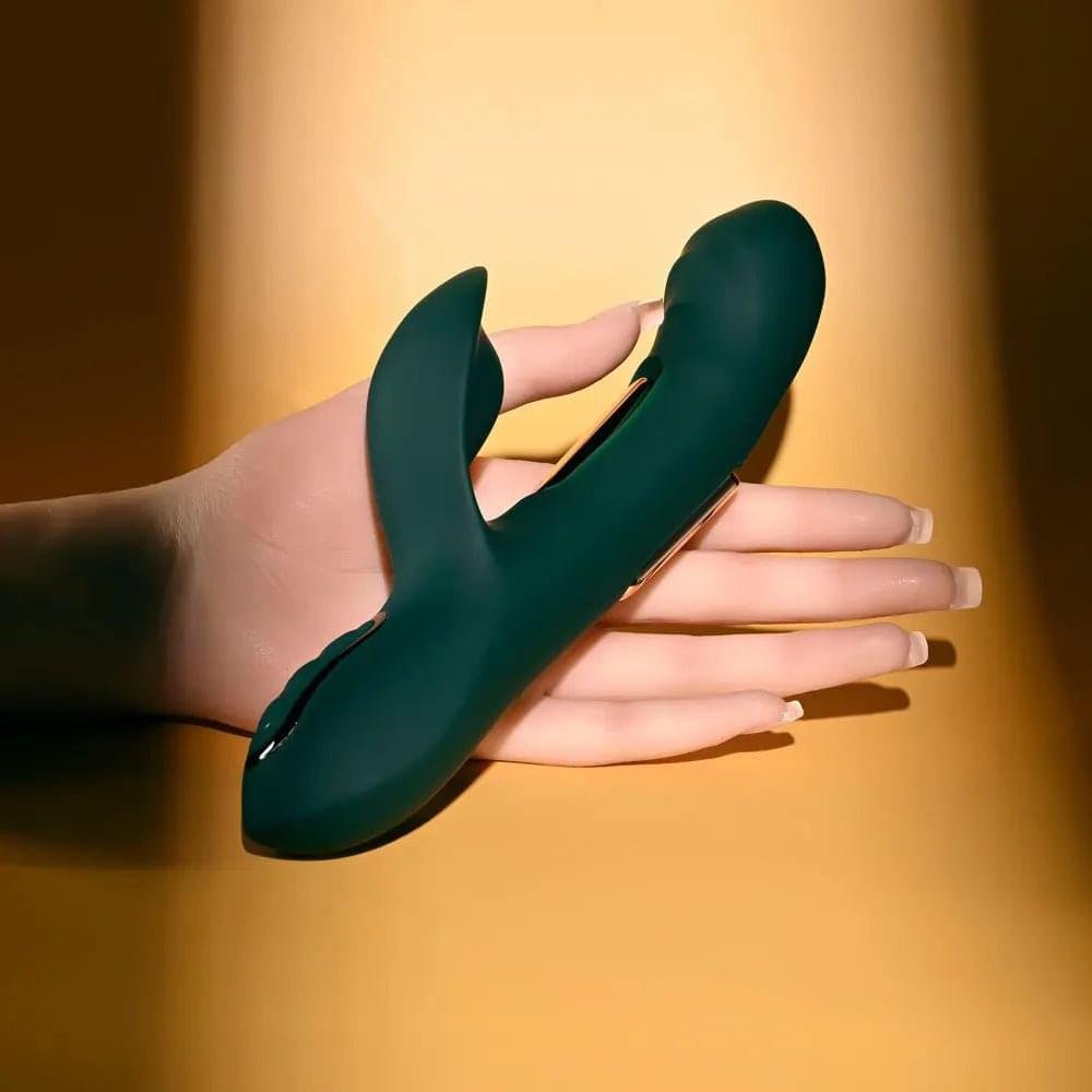 Evolved HEART OF GOLD -  USB Rechargeable Rabbit Vibrator Evolved Discreet Intimate Essentials.