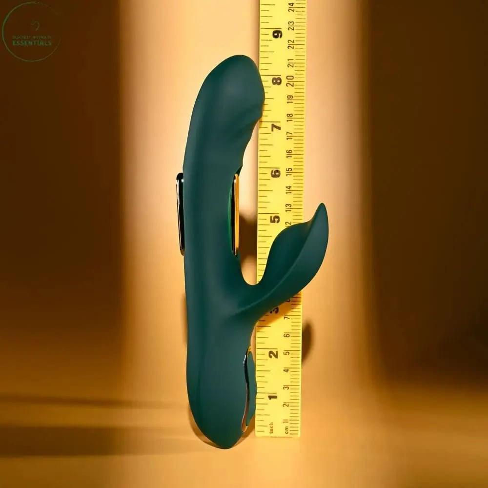 Evolved HEART OF GOLD -  USB Rechargeable Rabbit Vibrator Evolved Discreet Intimate Essentials.
