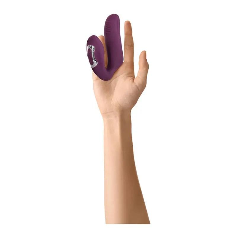 Evolved Helping Hand -  USB Rechargeable Dual Finger Stimulator Evolved Discreet Intimate Essentials.