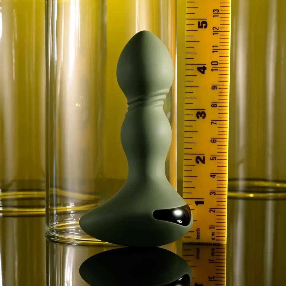Evolved LIEUTENANT -  12.2 cm USB Rechargeable Vibrating Butt Plug Evolved Discreet Intimate Essentials.