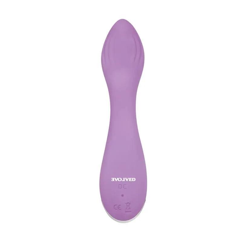 Evolved LILAC G - Lilac 11.5 cm USB Rechargeable Mini Vibrator Evolved Discreet Intimate Essentials.
