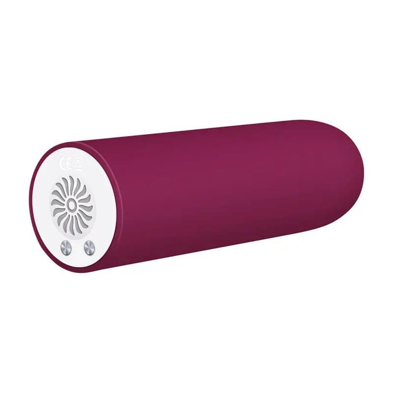 Evolved Mighty Thick - Burgundy  9 cm USB Rechargeable Bullet Evolved Discreet Intimate Essentials.