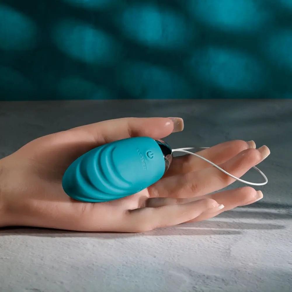 Evolved OVAL OFFICE -  8.5 cm USB Rechargeable Wireless Egg with Remote Control Evolved Discreet Intimate Essentials.
