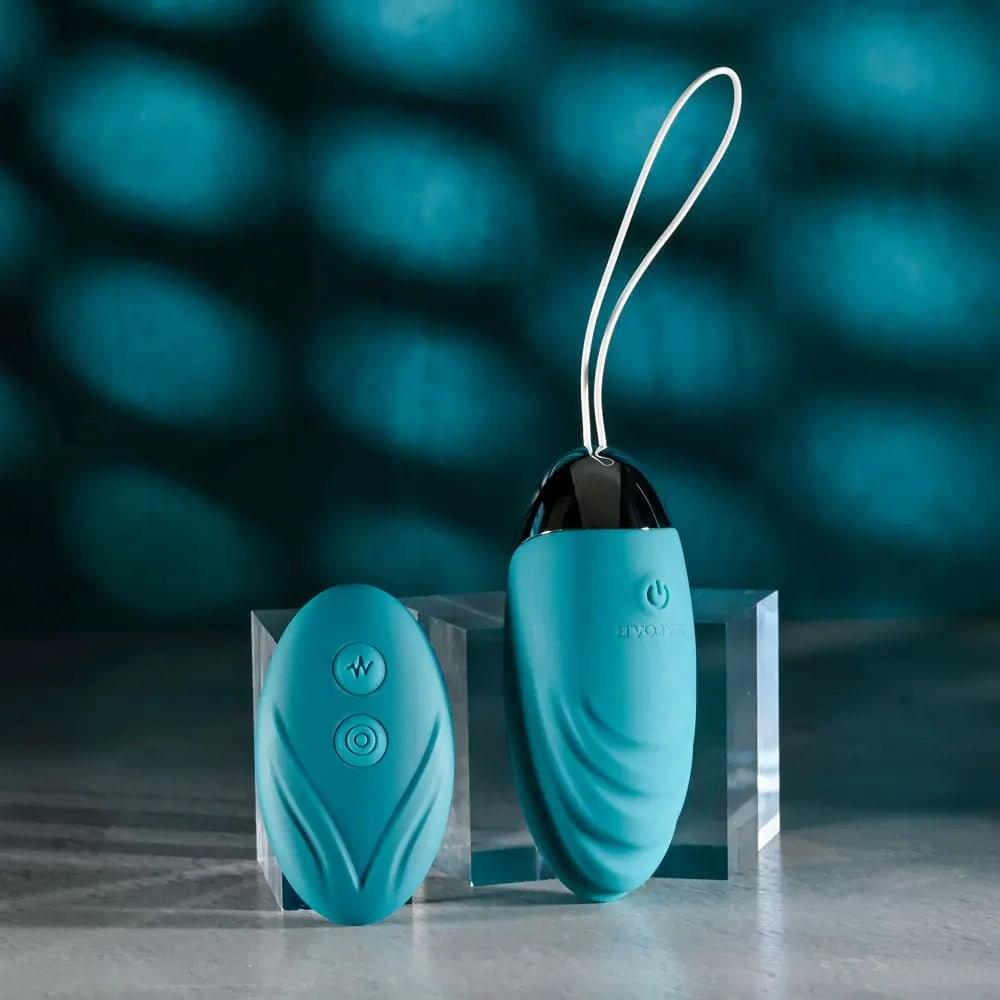 Evolved OVAL OFFICE -  8.5 cm USB Rechargeable Wireless Egg with Remote Control Evolved Discreet Intimate Essentials.