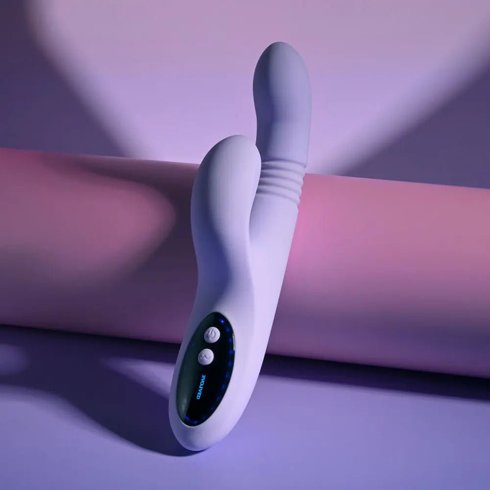 Shop affordable quality Evolved PEP TALK - 23.3 cm USB Rechargeable Thrusting Vibrator with Tapping Clitoral Stimulator - Discreet Intimate Essentials - VIBRATORS - Evolved