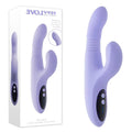 Shop affordable quality Evolved PEP TALK - 23.3 cm USB Rechargeable Thrusting Vibrator with Tapping Clitoral Stimulator - Discreet Intimate Essentials - VIBRATORS - Evolved