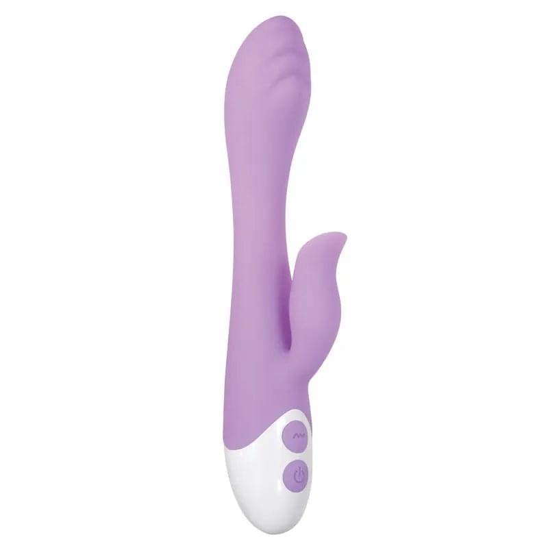 Evolved PLEASING PETAL - Lilac 19.7 cm USB Rechargeable Rabbit Vibrator Evolved Discreet Intimate Essentials.
