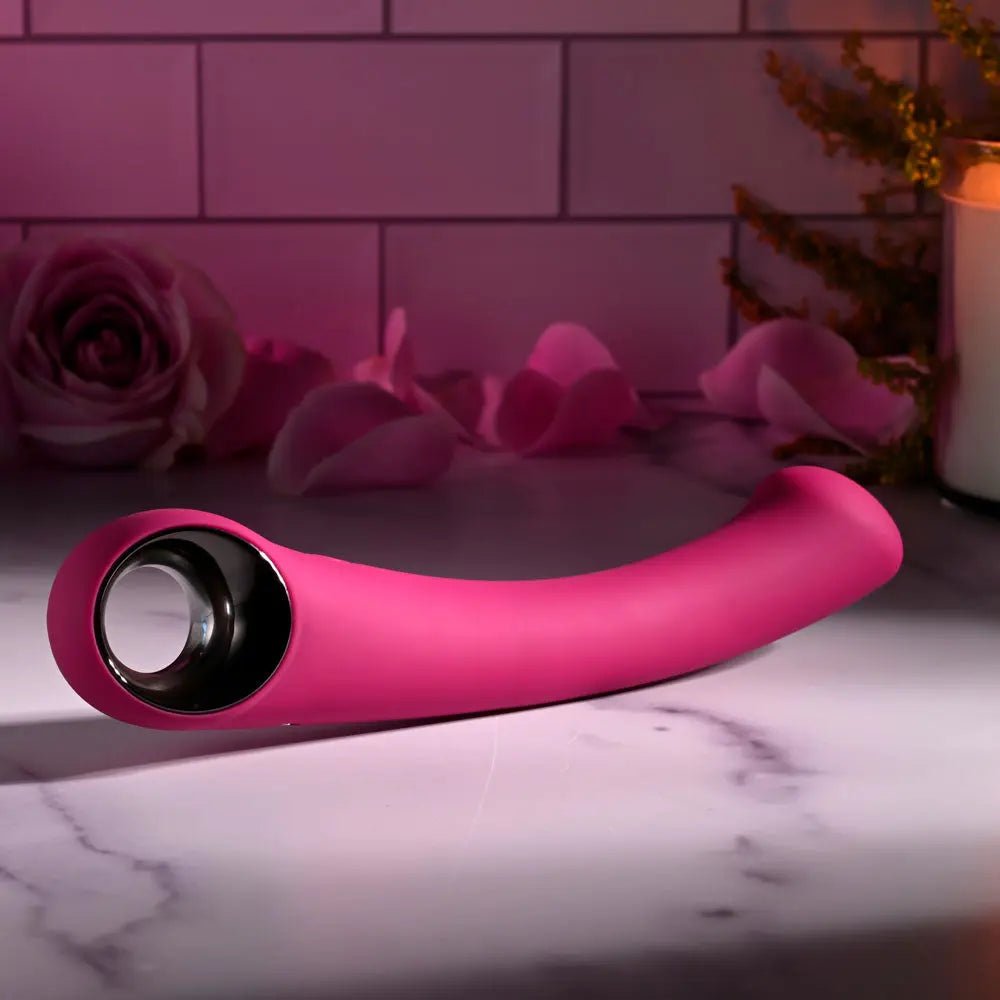 Shop affordable quality Evolved PLEASURE CURVE - 19 cm USB Rechargeable Vibrator - Discreet Intimate Essentials - VIBRATORS - Evolved