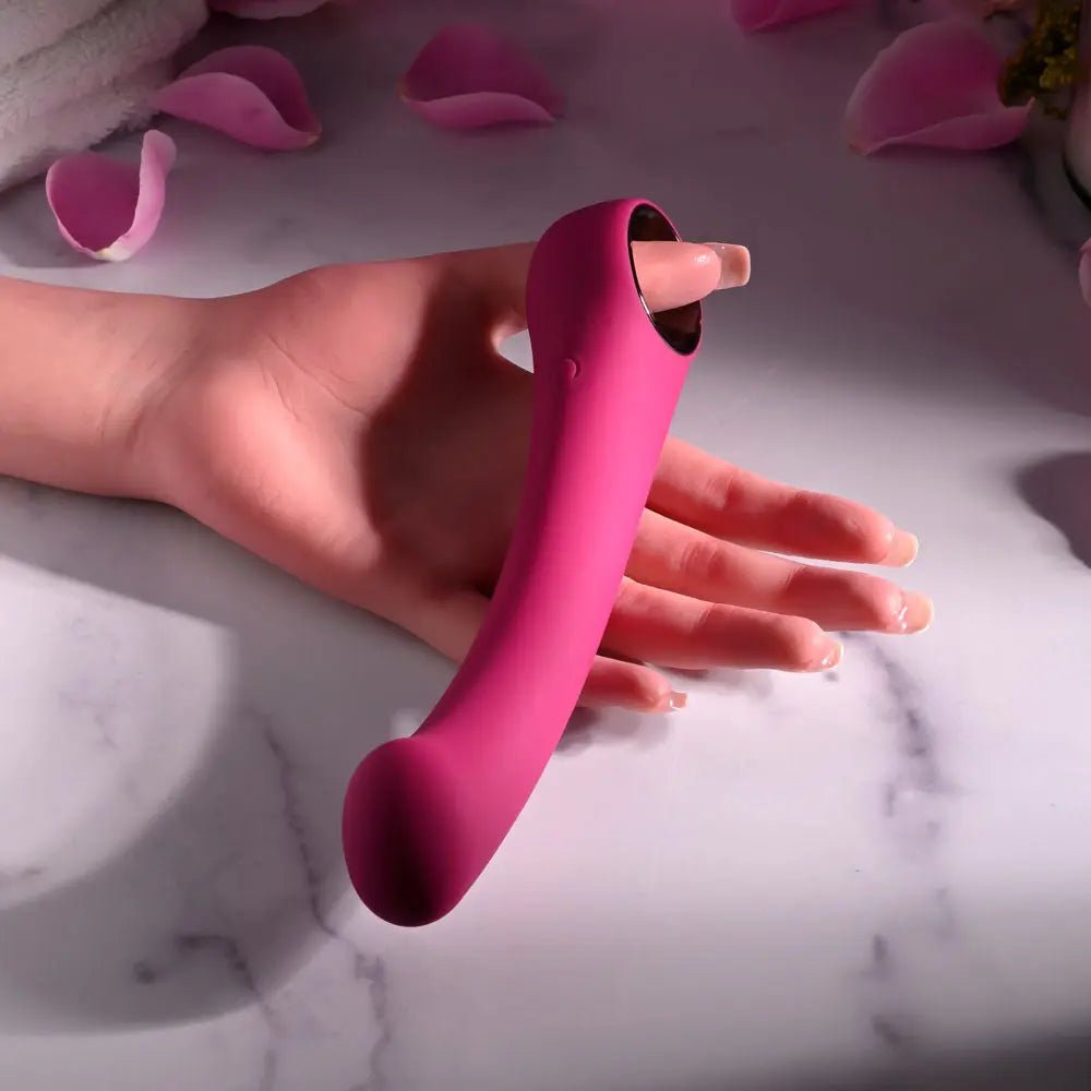 Shop affordable quality Evolved PLEASURE CURVE - 19 cm USB Rechargeable Vibrator - Discreet Intimate Essentials - VIBRATORS - Evolved
