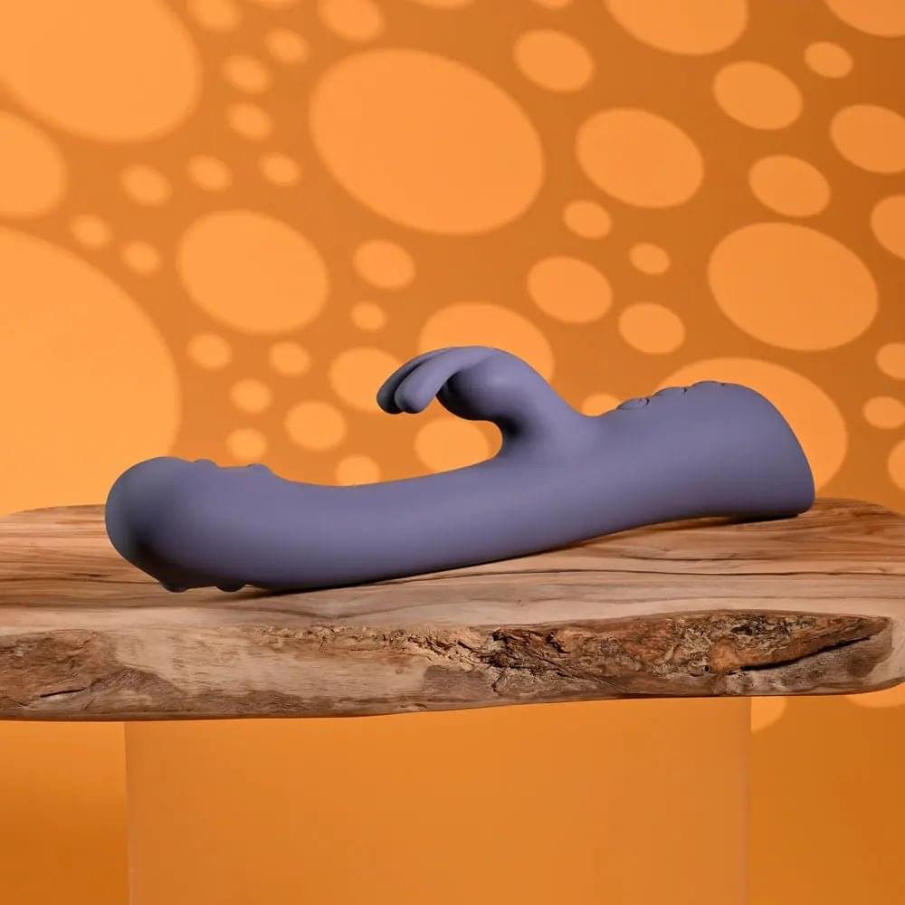 Evolved POPPIN GOOD TIME -  20 cm USB Rechargeable Rabbit Vibrator Evolved Discreet Intimate Essentials.