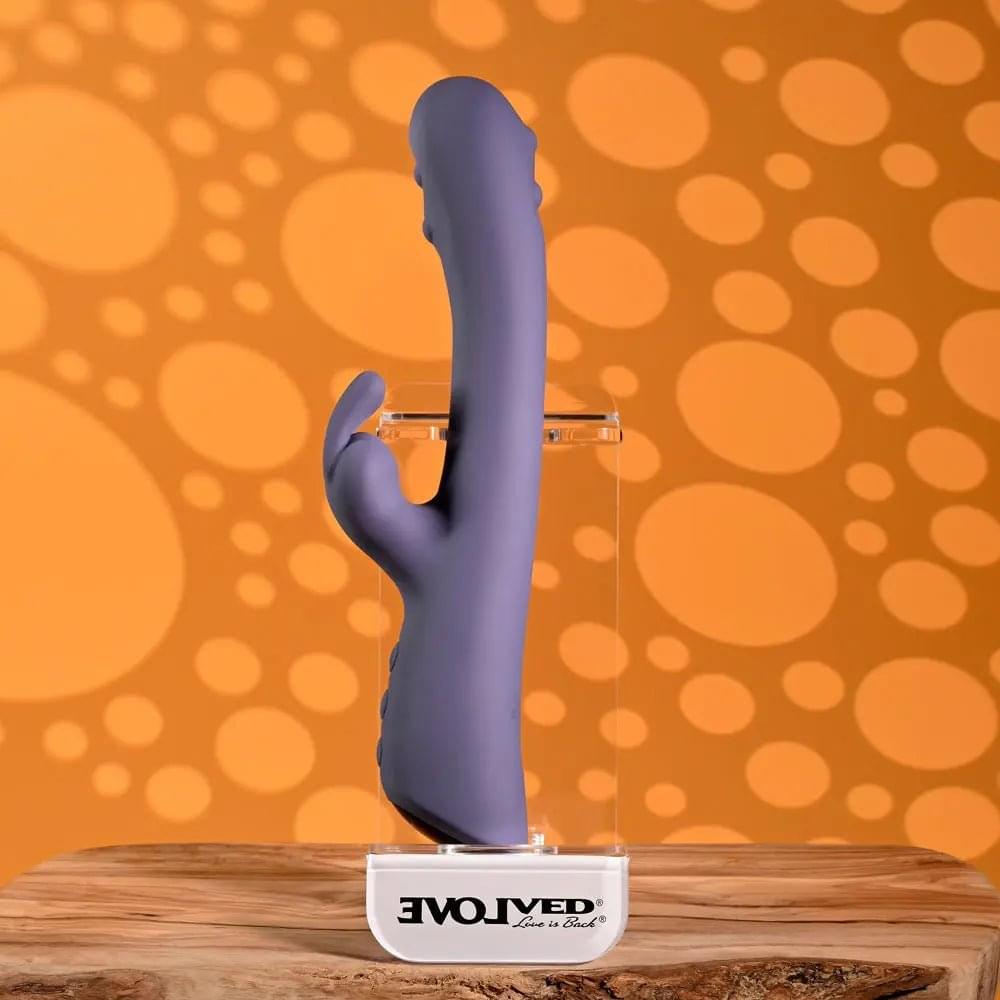 Evolved POPPIN GOOD TIME -  20 cm USB Rechargeable Rabbit Vibrator Evolved Discreet Intimate Essentials.