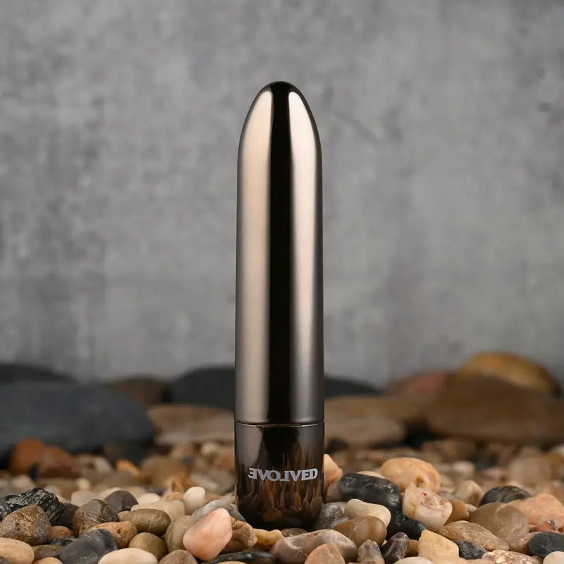 Shop affordable quality Evolved REAL SIMPLE - Black 10 cm USB Rechargeable Bullet - Discreet Intimate Essentials - BULLETS & EGGS - Evolved