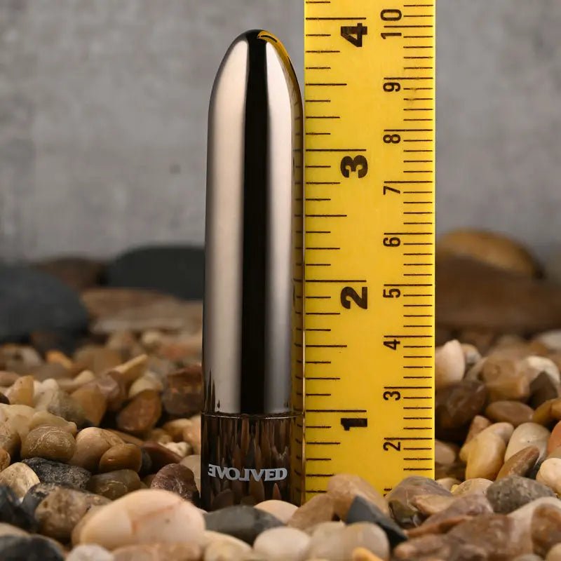 Shop affordable quality Evolved REAL SIMPLE - Black 10 cm USB Rechargeable Bullet - Discreet Intimate Essentials - BULLETS & EGGS - Evolved