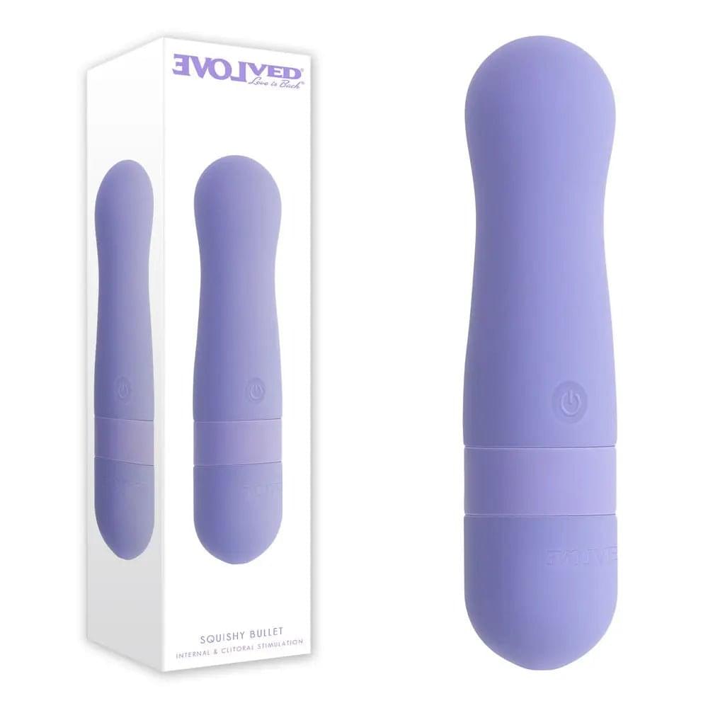 Evolved SQUISHY BULLET -  11 cm USB Rechargeable Bullet Evolved Discreet Intimate Essentials.