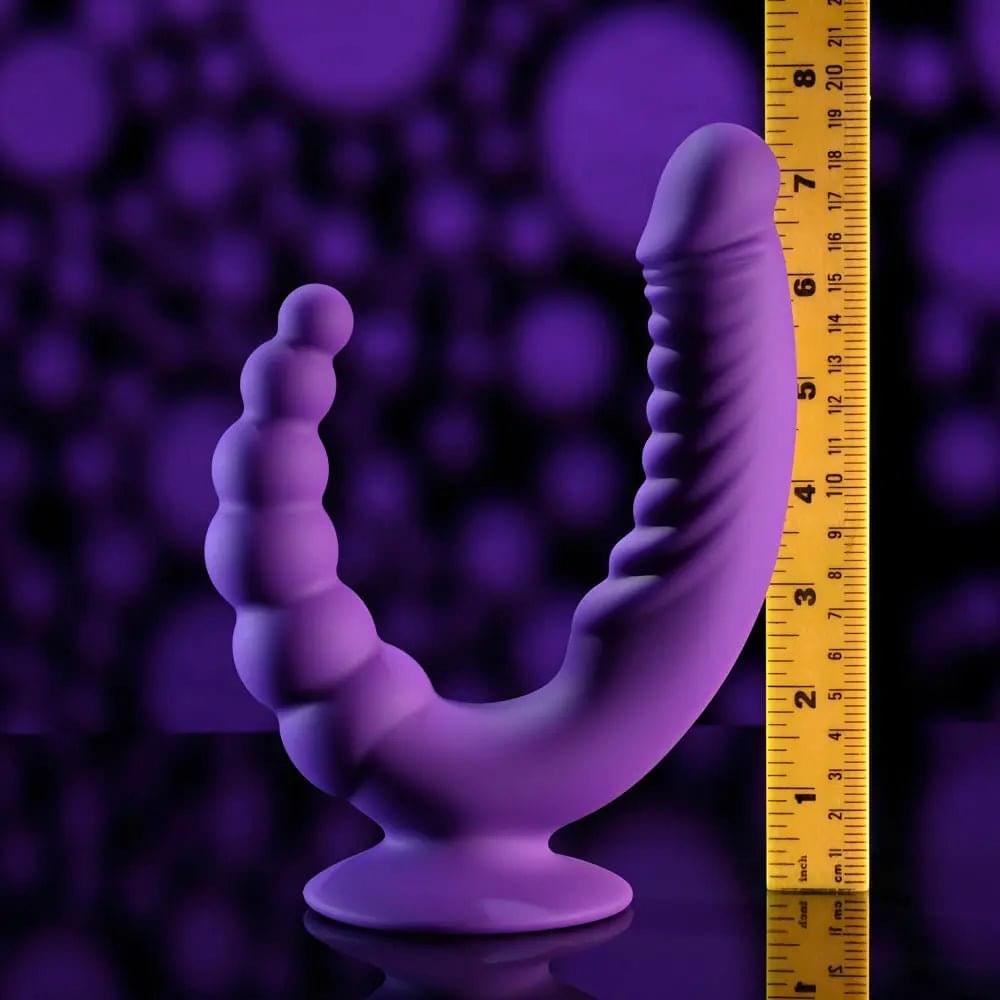 Evolved THE RIDER -  USB Rechargeable Double Ended Vibrator with Wireless Remote Evolved Discreet Intimate Essentials.