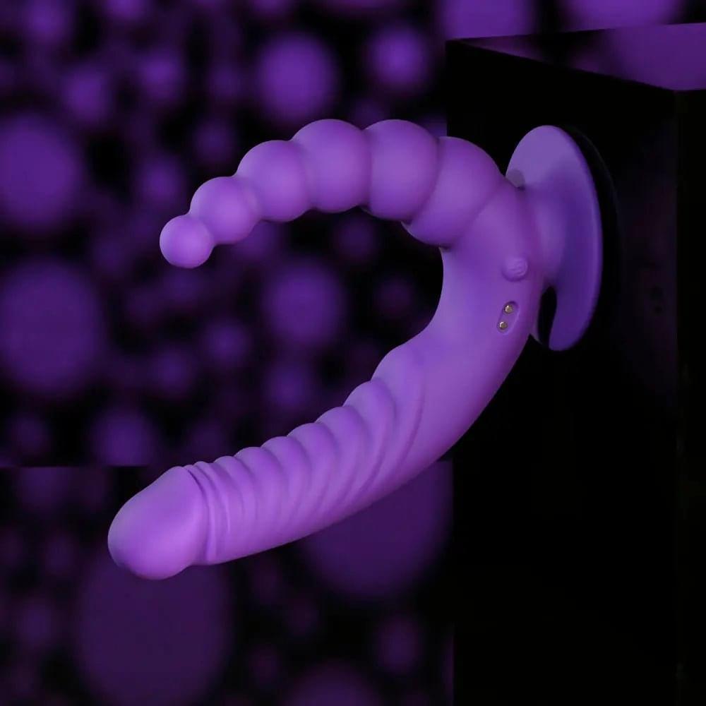Evolved THE RIDER -  USB Rechargeable Double Ended Vibrator with Wireless Remote Evolved Discreet Intimate Essentials.