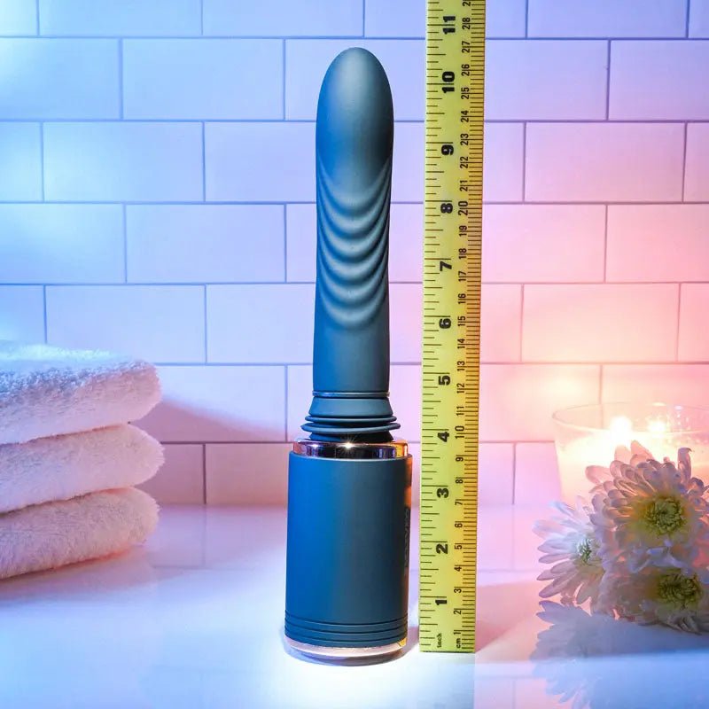 Shop affordable quality Evolved TOO HOT TO HANDLE - USB Rechargeable Thrusting Vibe with Stand - Discreet Intimate Essentials - VIBRATORS - Evolved