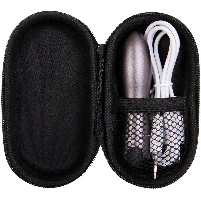 Shop affordable quality Evolved Travel-Gasm - Gray 9 cm USB Rechargeable Bullet with Travel Case - Discreet Intimate Essentials - BULLETS & EGGS - Evolved