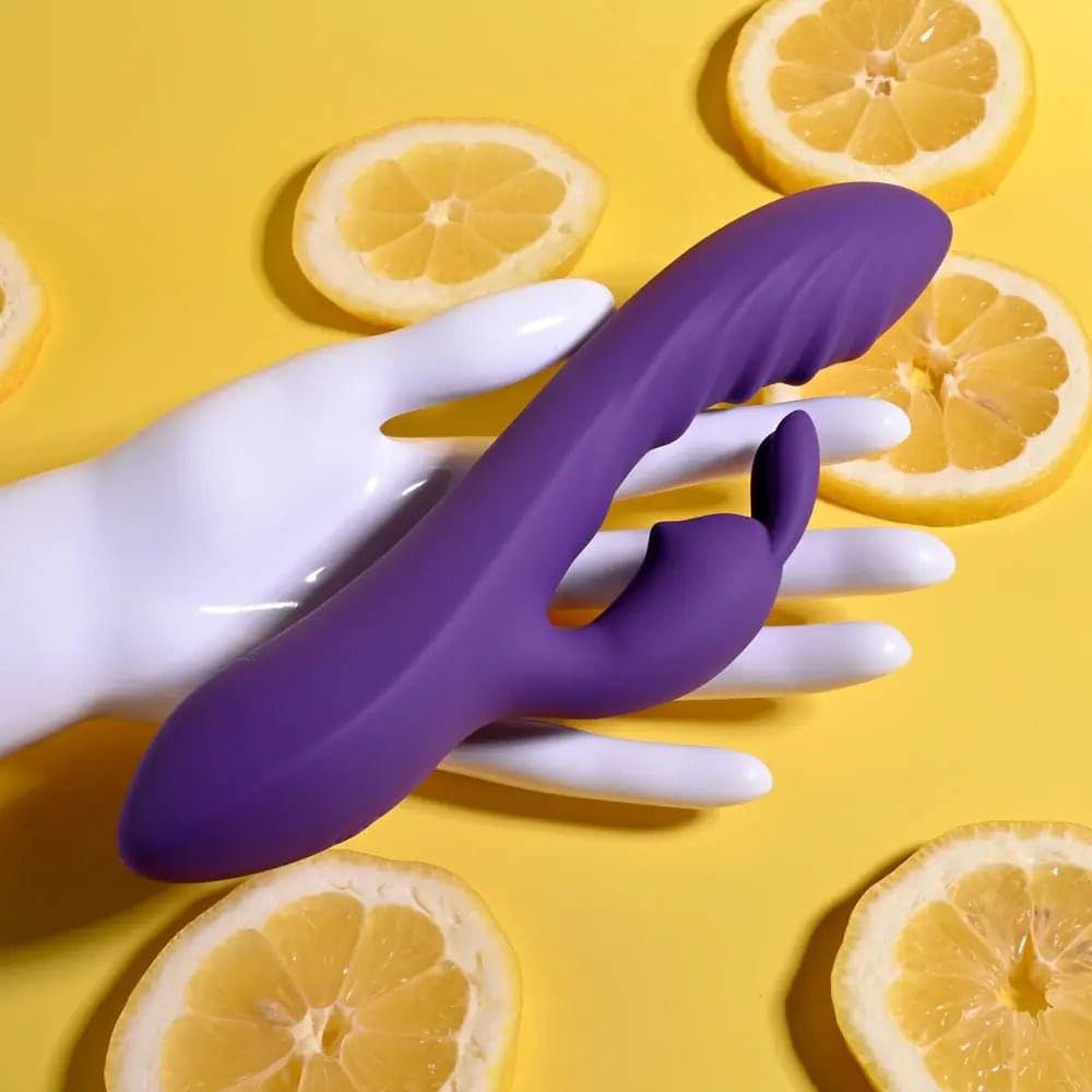 Evolved WAVY RABBIT -  20.6 cm USB Rechargeable Rabbit Vibrator Evolved Discreet Intimate Essentials.