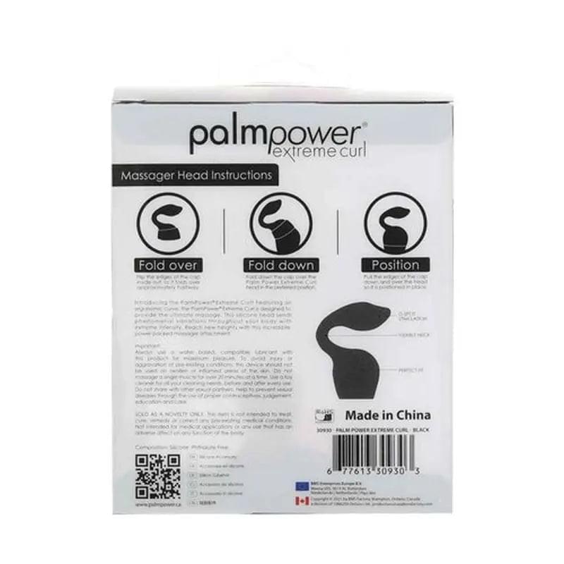 Extreme Pleasure Cap Black PalmPower Discreet Intimate Essentials.