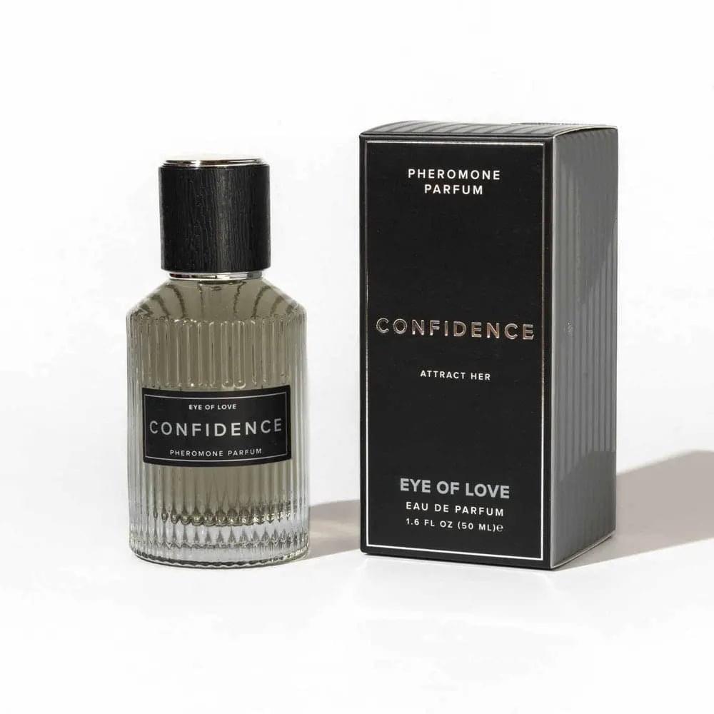 Eye Of Love Confidence Pheromone Cologne - 50 ml - Citrus Musk Scented Pheromone Cologne for Men to attract Women - 50 ml Spray Eye Of Love Discreet Intimate Essentials.