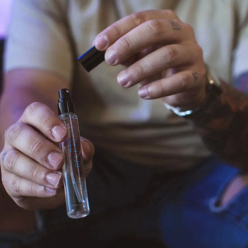 Shop affordable quality Eye Of Love Love In Bloom Blue Ember Pheromone Cologne - 10ml - Citrus & Cedar Scented Pheromone Cologne for Men to attract Women - 10 ml Spray - Discreet Intimate Essentials - LOTIONS & LUBES - Eye Of Love
