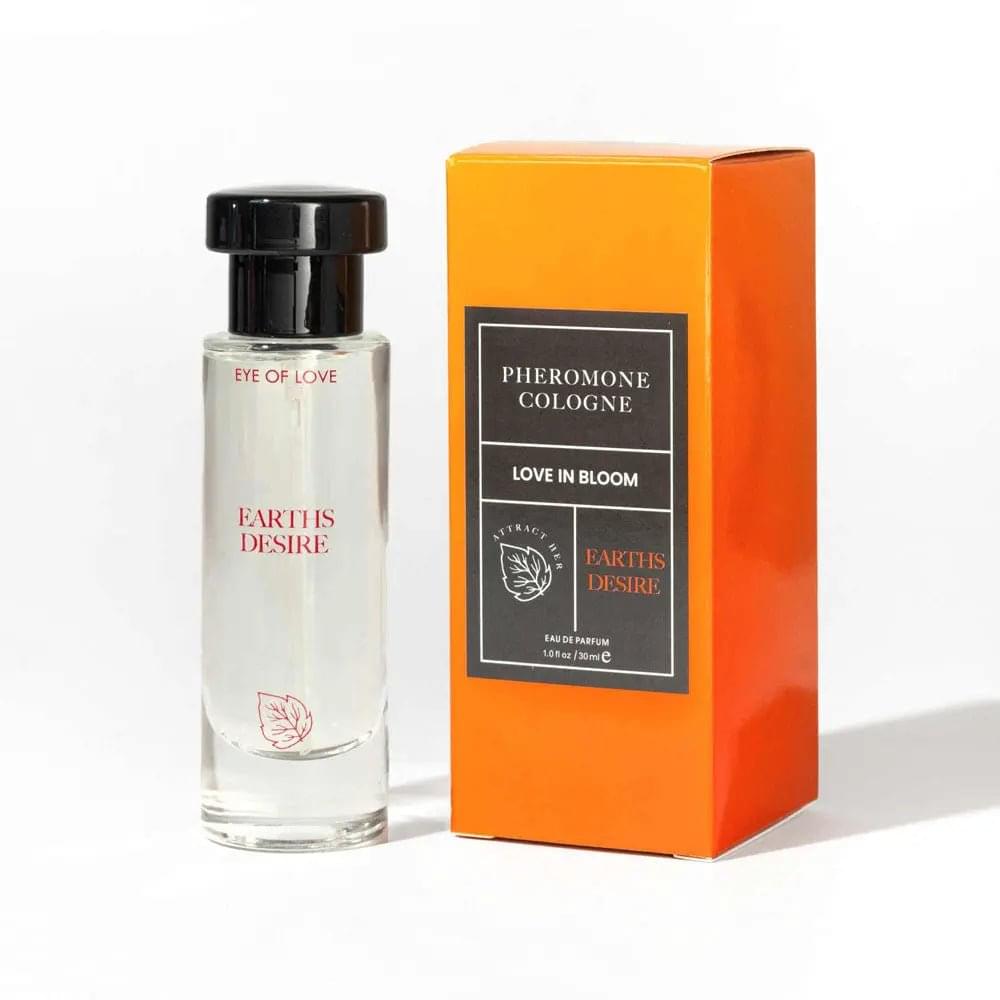 Eye Of Love Love In Bloom Earths Desire Pheromone Cologne - 30ml - Cypress & Bergamot Scented Pheromone Cologne for Men to attract Women - 30 ml Spray Eye Of Love Discreet Intimate Essentials.