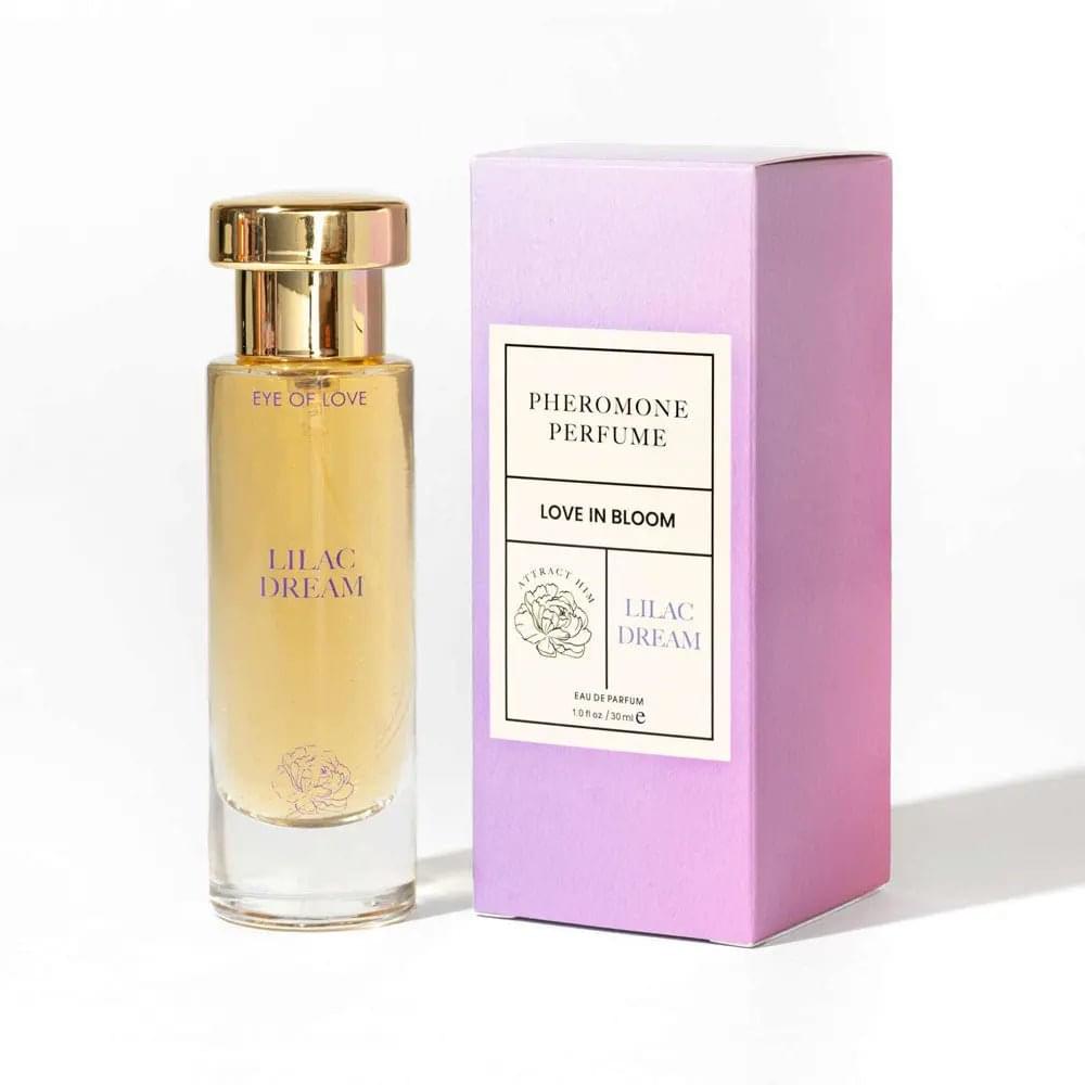 Eye Of Love Love In Bloom Lilac Dream Pheromone Perfume - 30ml - Vanilla Scented Pheromone Parfum for Women to attract Men - 30 ml Spray Eye Of Love Discreet Intimate Essentials.