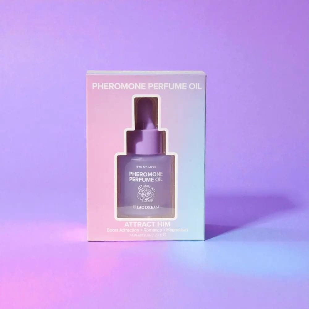 Eye Of Love Love In Bloom Lilac Dream Pheromone Perfume Oil - 20ml - Vanilla Scented Pheromone Perfume Oil for Women to attract Men - 20 ml Dropper Eye Of Love Discreet Intimate Essentials.