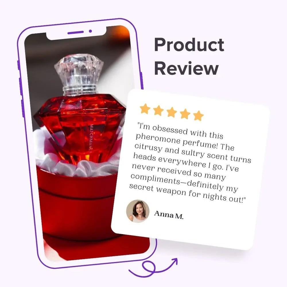 Eye of Love Matchmaker Red Diamond LGTBQ - 30 ml - Pheromone Parfum for Women to attract Women - 30 ml Spray Eye Of Love Discreet Intimate Essentials.