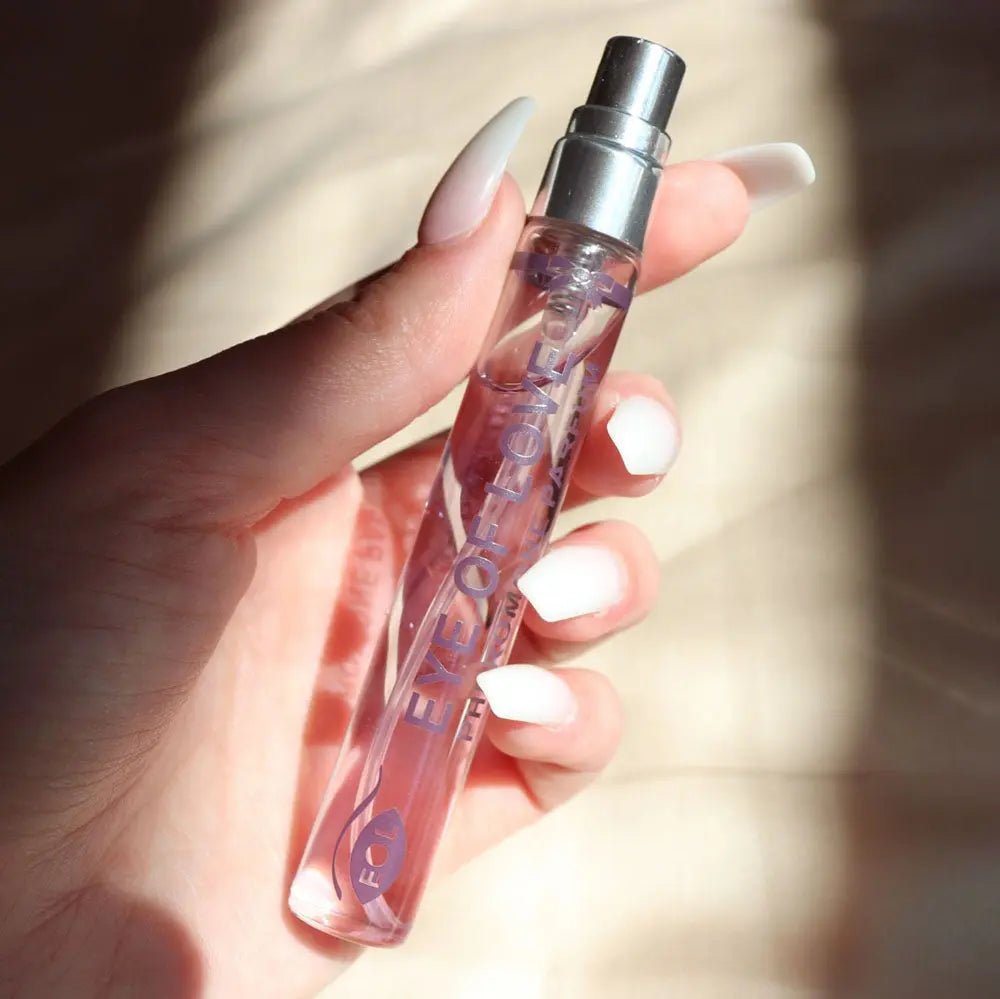 Shop affordable quality Eye Of Love Morning Glow Pheromone Perfume - 10 ml - Energising Pheromone Perfume for Women to attract Men - 10 ml Spray - Discreet Intimate Essentials - LOTIONS & LUBES - Eye Of Love