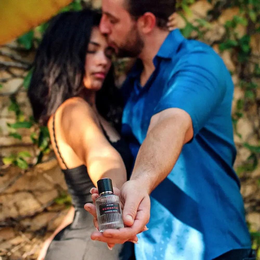 Eye Of Love Romantic Pheromone Cologne - 50 ml - Sandalwood Scented Pheromone Cologne for Men to attract Women - 50 ml Spray Eye Of Love Discreet Intimate Essentials.