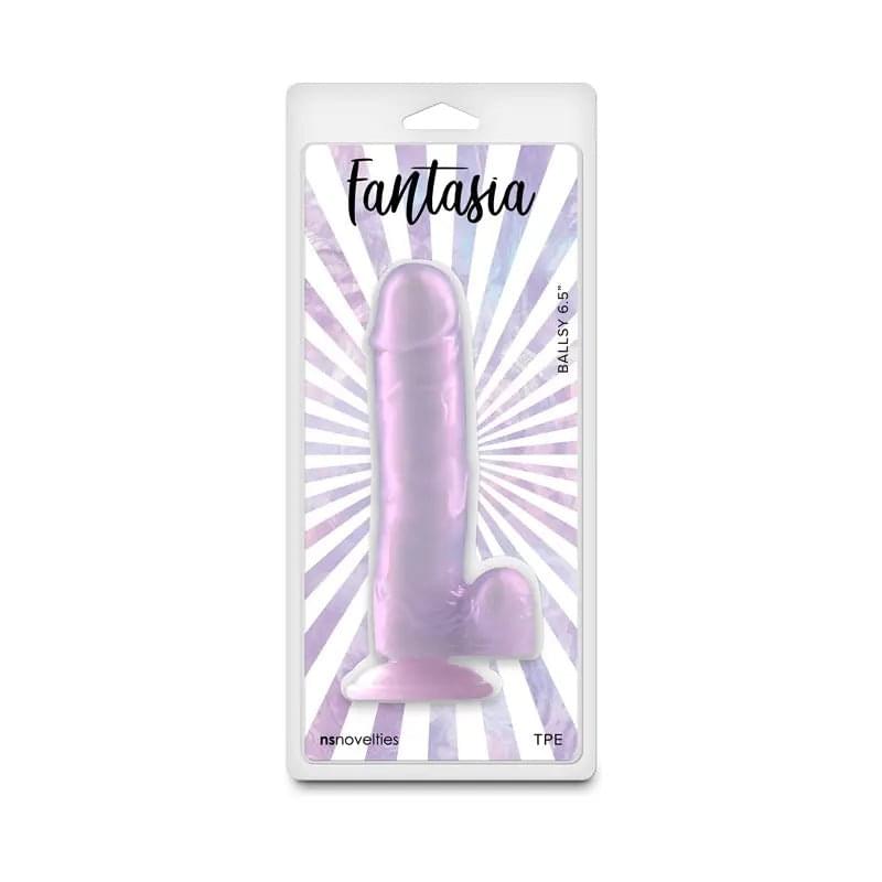 Fantasia - Ballsy 6.5'' - Orchid - Pearlescent  18.2 cm Dildo NS Novelties Discreet Intimate Essentials.