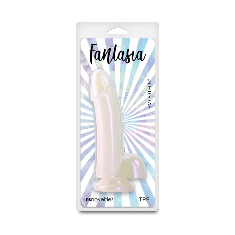 Shop affordable quality Fantasia - Smooth 5'' - Pearl - Pearlescent 14.8 cm Dildo - Discreet Intimate Essentials - DONGS - NS Novelties