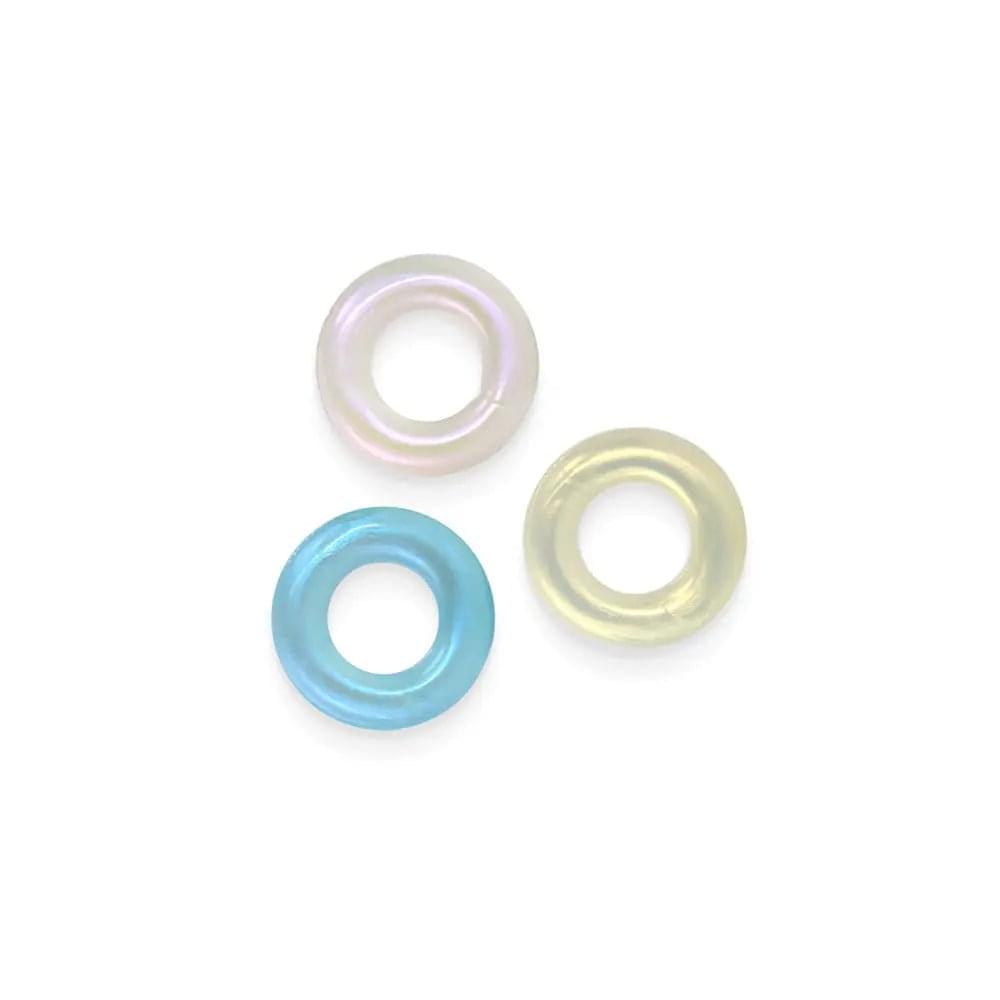 Fantasia - Stamina Rings - Multicolour -  Cock Rings - Set of 3 NS Novelties Discreet Intimate Essentials.