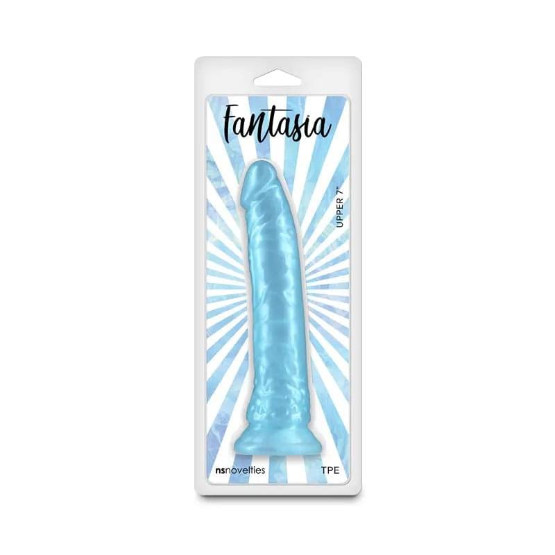 Fantasia - Upper 7'' - Turquoise - Pearlescent  20.5 cm Dildo NS Novelties Discreet Intimate Essentials.